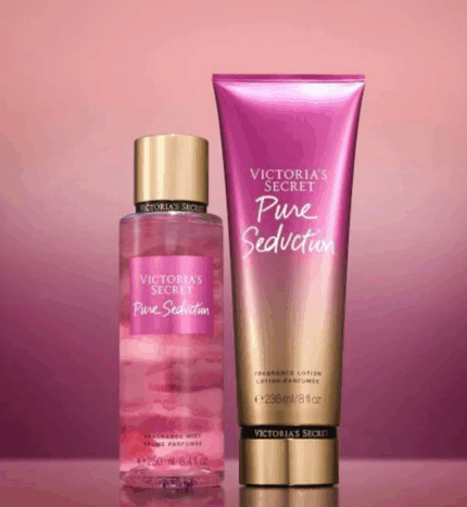 Kit Pure Seduction Body Splash + Creme Victória's Secret