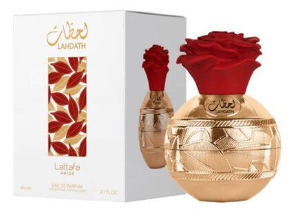 Lahdath Red Lattafa Pride Eau De Parfum Unissex 80 Ml